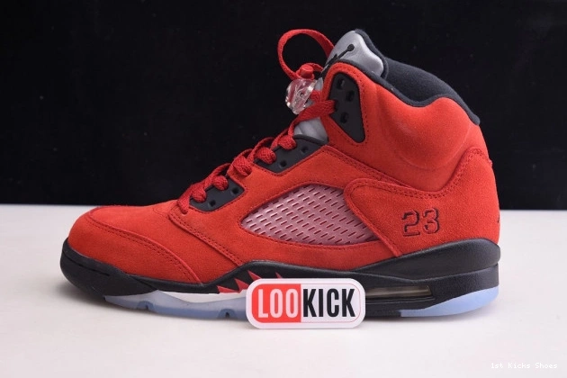 1st Kicks Shoes Retro Raging Red Bulls 5 Jordan (2021) DD0587-600 0816